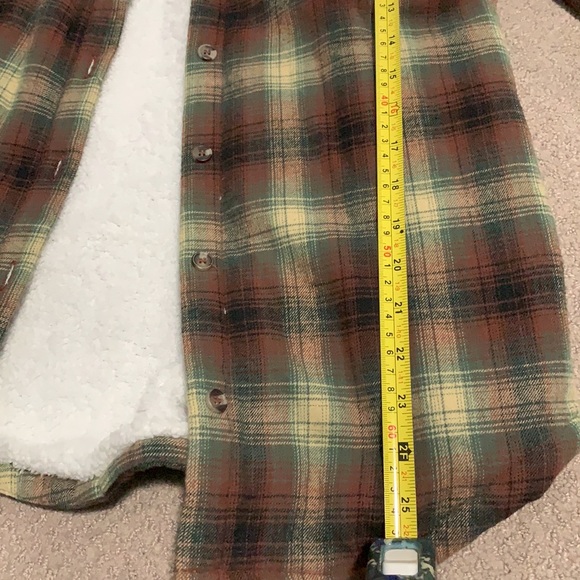 F21 Plaid Shirt with Cozy Inner Lining - Picture 4 of 6